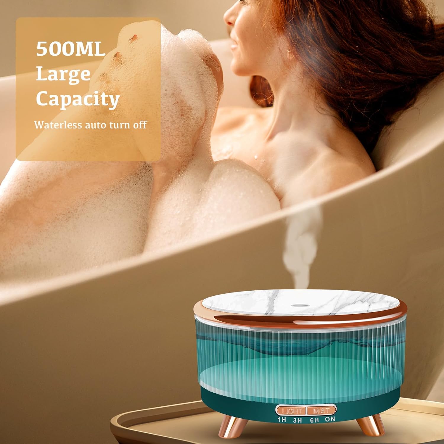 Diffuseur d’Huiles Essentielles – Bien - être et Relaxation à Domicile - Home Chic ChocGreen