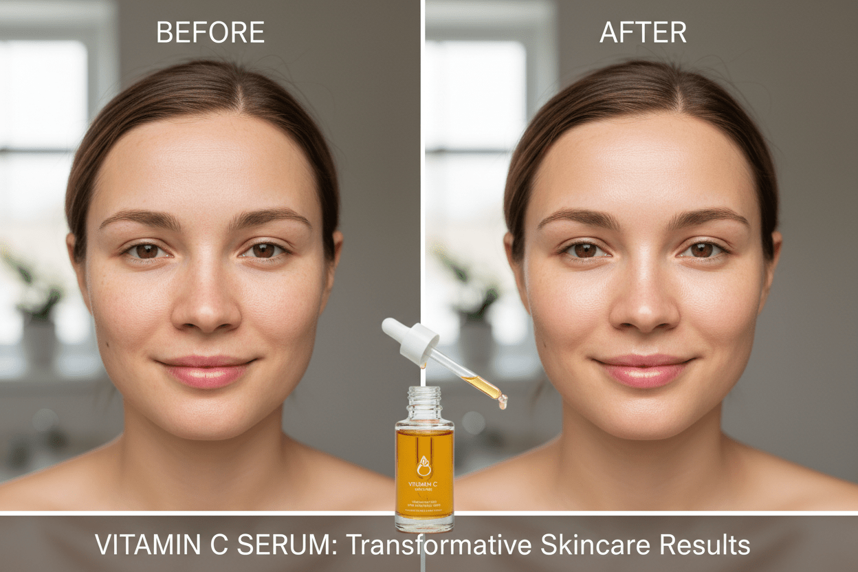Sérum Vitamine C 20% + Acide Hyaluronique 30ml - Anti - Âge & Éclat - Home Chic Choc